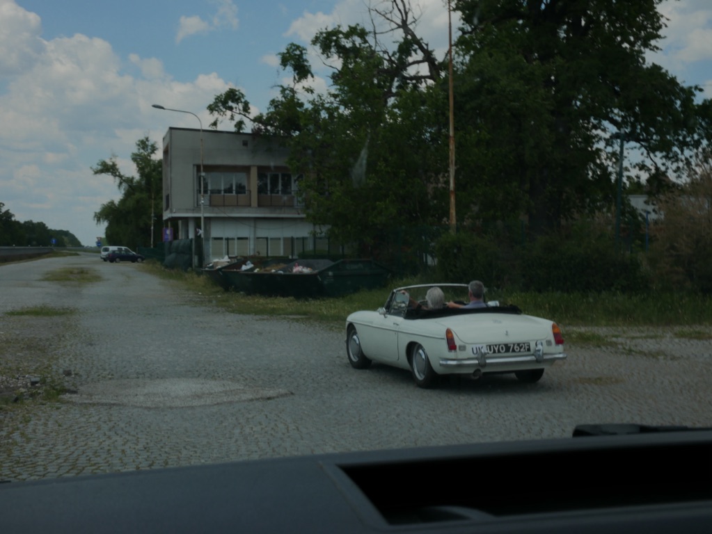 The roads from Belgrade to Lake Bled deteriorated as we headed north.