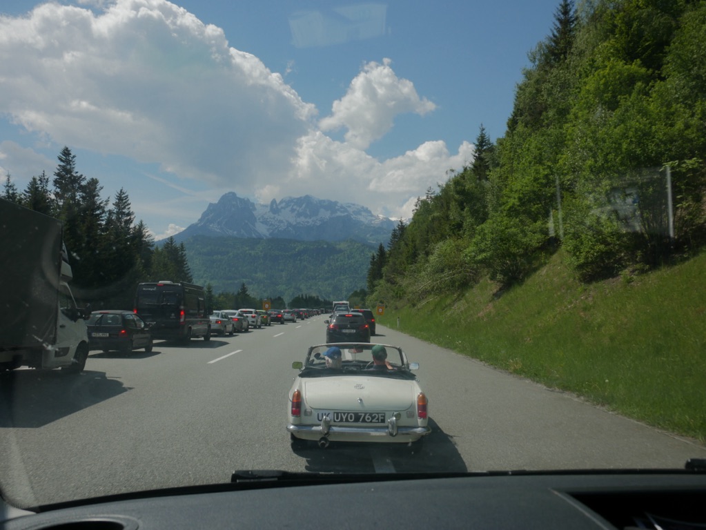 The scenery on the way through Salzburg was absolutely stunning.